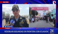 Tumbes: redoblan seguridad en frontera ante incremento de casos criminales en el país