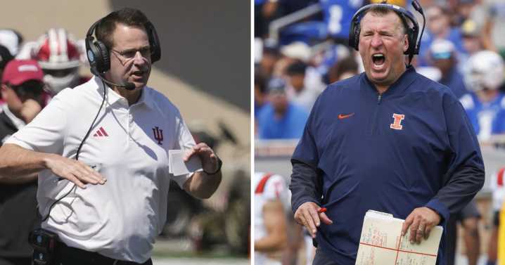 Friendly coaches ready to square off as Illinois, Indiana try to stay unbeaten