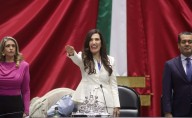 Kenia López rinde protesta como presidenta de la Cámara de Diputados; “me comprometo a generar condiciones de pluralidad”, dice