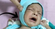Newborn baby left to die as he's found with a stone in his mouth and his lips glued shut