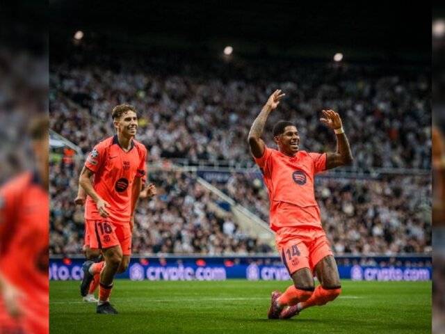 Barcelona venció 2-1 Newcastle en su debut en la Champions League 2025
