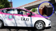 Detienen a taxista acusado de intentar robar maletas a pasajera en Gustavo A. Madero