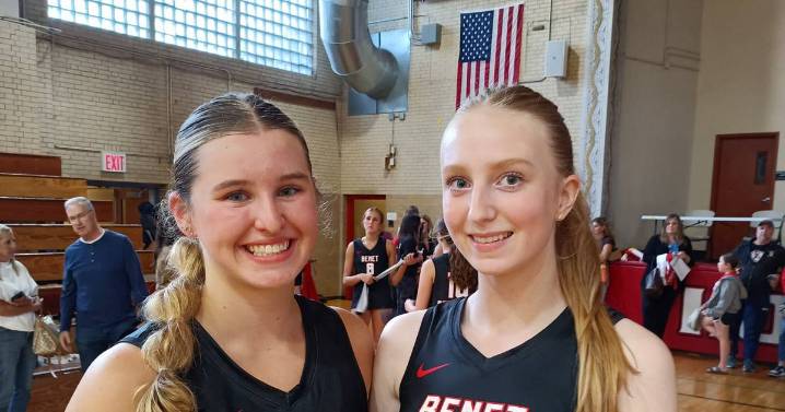Benet volleyball sweeps Metea Valley in style ... and in new uniforms