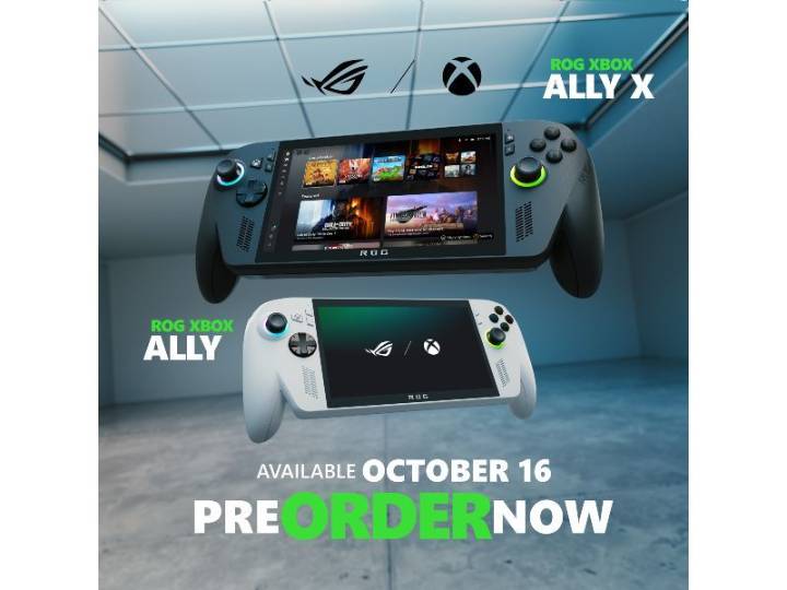 ROG Xbox Ally and ROG Xbox Ally X Now Available for Pre