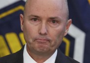 Utah's governor, in impassioned remarks, urges Americans to find 'off
