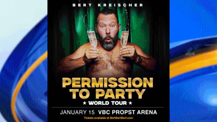 Huntsville, you have 'Permission to Party': Comedian Bert Kreischer's tour coming to VBC