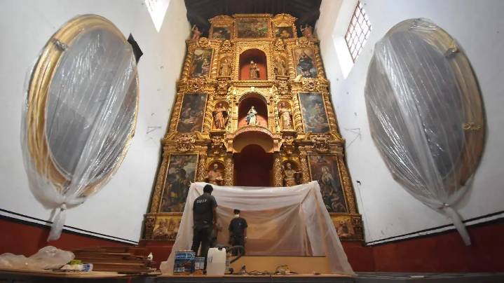 Casi listo el presbiterio del ex convento de San Francisco; párroco solicita apoyo de feligreses para concluir obra