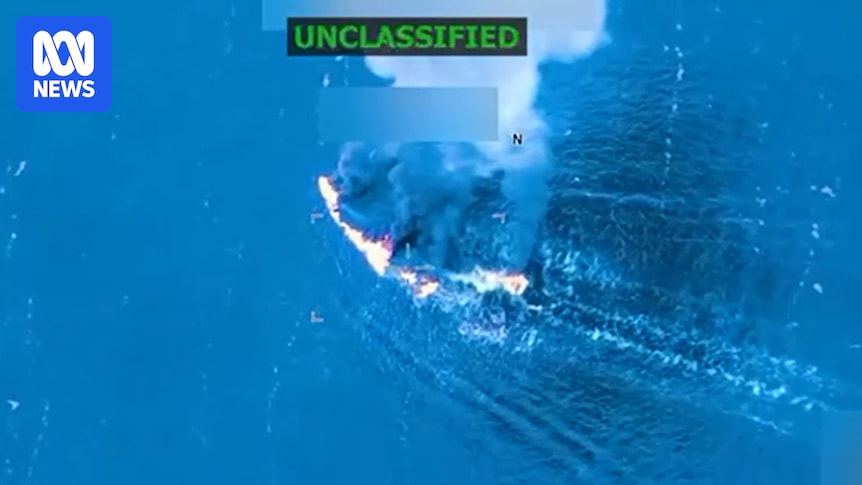 Donald Trump says three 'narcoterrorists' killed in US strike on alleged drug boat
