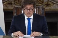 Javier Milei hablará por cadena nacional
