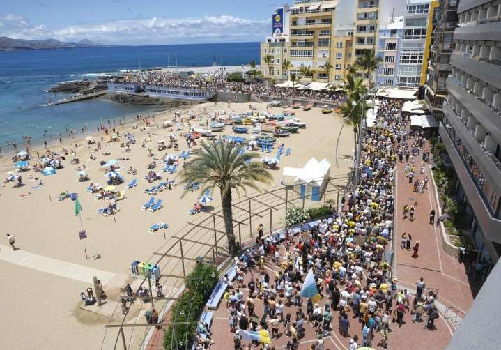 Las Palmas de Gran Canaria pierde el control sobre Las Canteras