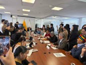 Ecuador: Movimiento indígena denuncia violencia estatal ante Asamblea (+Foto)