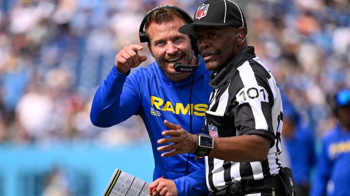 McVay won't need surgery on injured foot while he prepares Rams to face Eagles