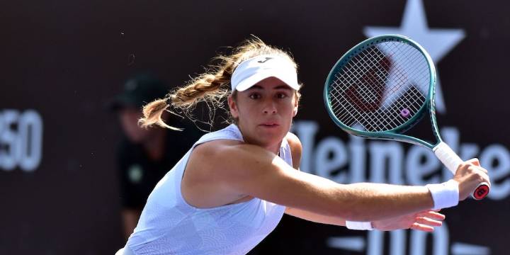 Solana Sierra ganó y se instaló entre las mejores ocho del WTA 250 de San Pablo