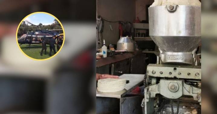 Mano de niño queda atrapada en la máquina de tortillería y resulta con fracturas en Xochimilco