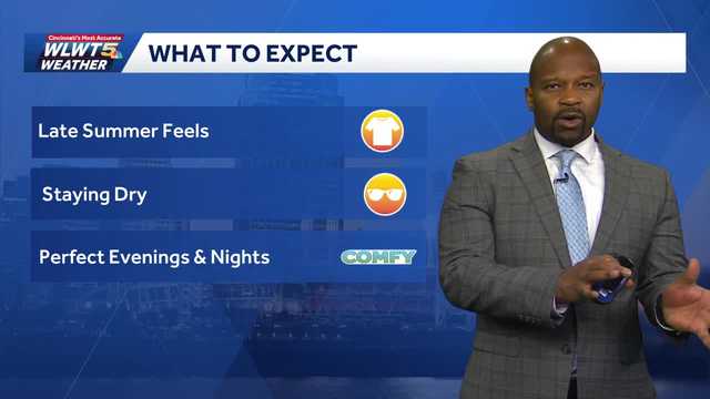 Warm Days And Comfortable Evenings In Cincinnati