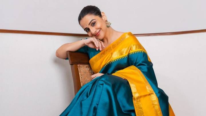 Another Day And A New Saree Straight Out Of Vidya Balan’s Navratri Wardrobe