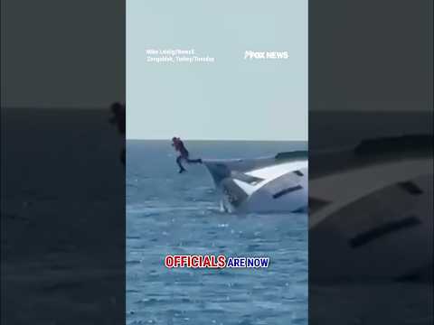 WATCH: Luxury yacht SINKS minutes after first launch #shorts #viral #fox #media #yacht #us #foxnews