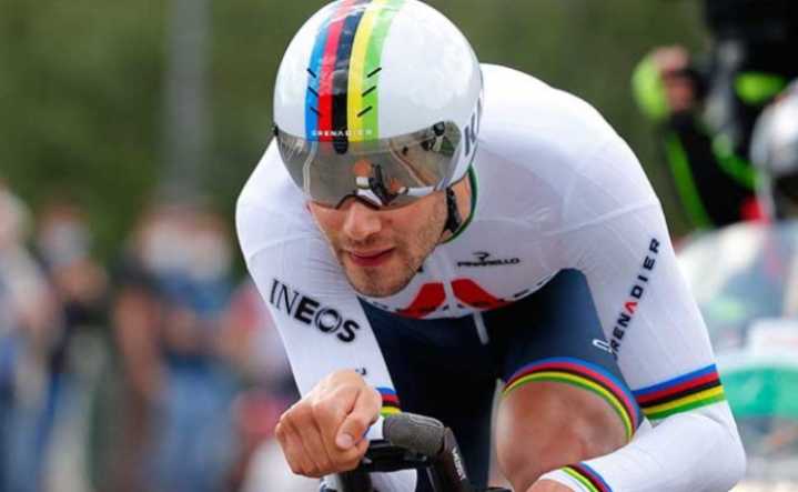 Filippo Ganna gana la etapa 18 de la Vuelta a España