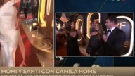 Momi Giardina protagonizó un divertido blooper en los Martín Fierro: "Casi me bajo toda la dentadura"