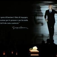 Giorgio Armani to be buried Monday in private ceremony