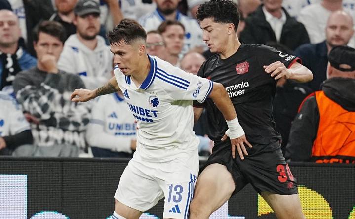 Rodrigo Huescas celebra su cumpleaños con asistencia en empate del Copenhague en Champions League
