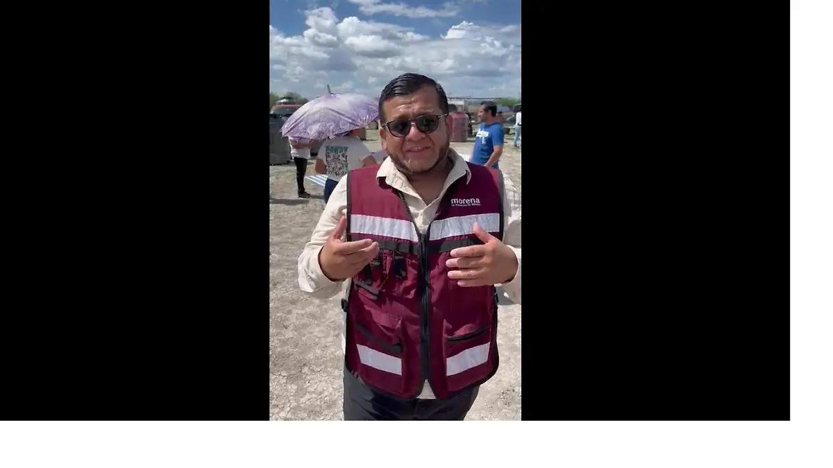 Diputado de Morena entregó tinacos, carretillas y paquetes agrícolas en Rioverde