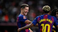 Lamine y Lewandowski salen al rescate ante la Real y el Barça desbanca al Madrid del liderato (2