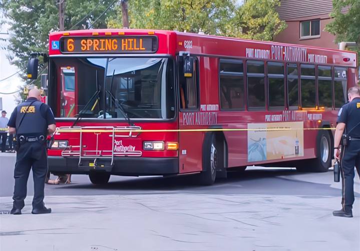 Woman struck, killed by PRT bus on Pittsburgh's North Side