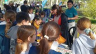 Con éxito se desarrolló la "Plaza de la Lectura" para unir escuelas y bibliotecas populares