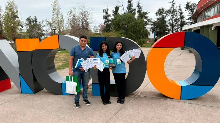 Alumnos del Colegio Cristo Rey recibieron distinciones en la Jornada Geopacha 2025
