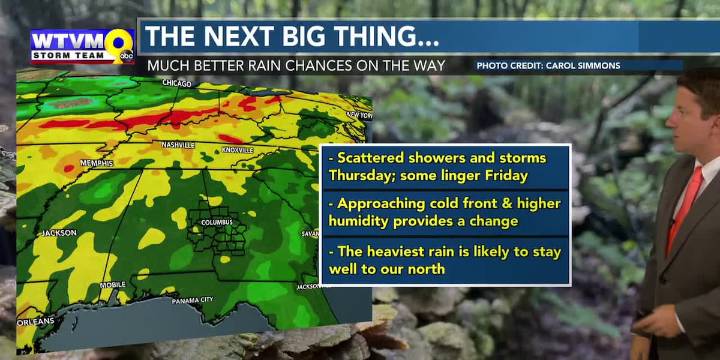 Monday Morning Weather on the Go for Columbus, GA (9/22/25)