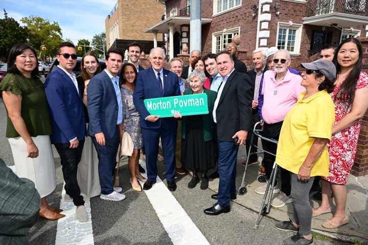 Kew Gardens Hills street co-naming honors late former Queens Council Member Morton Povman