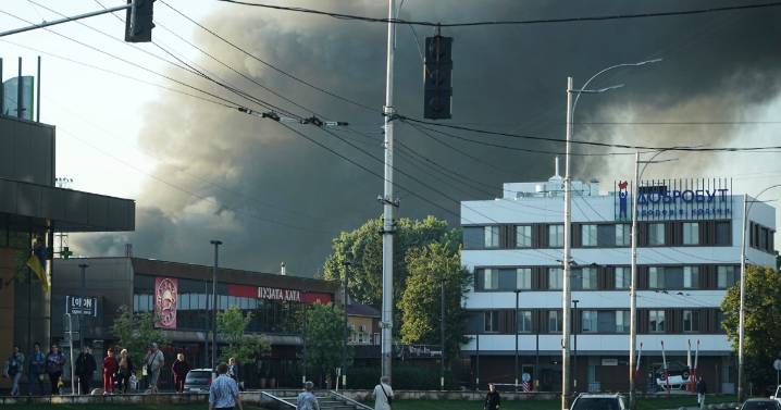 At least 2 dead after Russia hits Kyiv with drones and missiles