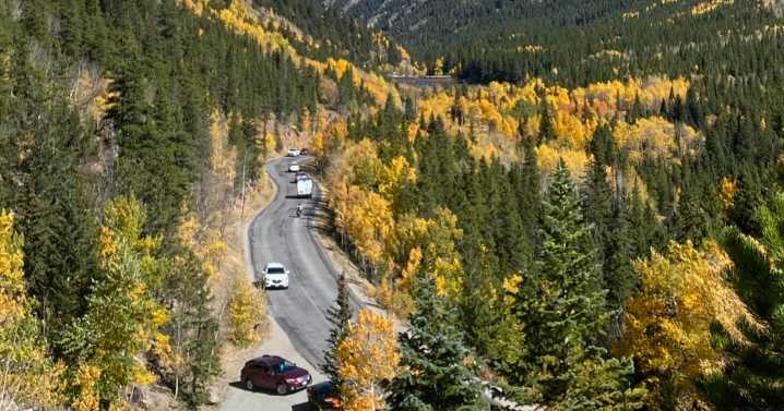 On Colorado's Guanella Pass, at least 12 vehicles get towed for illegal parking in one morning
