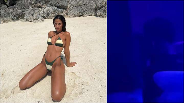 Claudia, de 'La isla de las tentaciones', pillada besándose en una fiesta con un crack de la Liga