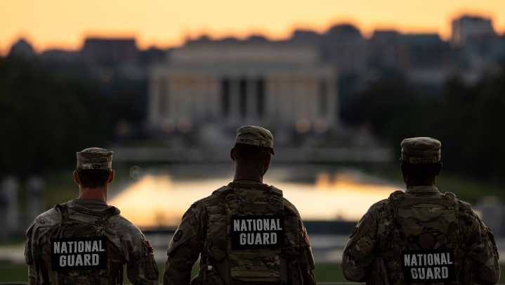 National Guard seeks vendors to feed troops in DC through January