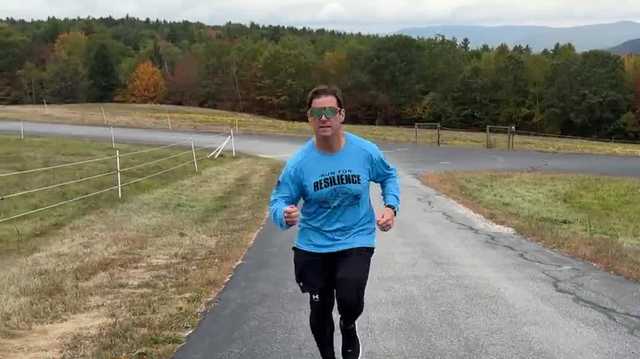 Retired police captain to run 220 miles to support veterans' mental health