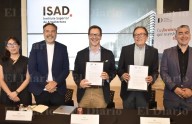 Signan convenio de colaboración ISAD y la Escuela Madrileña de Decoración