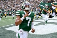 Justin Fields nearly flawless during promising Jets debut