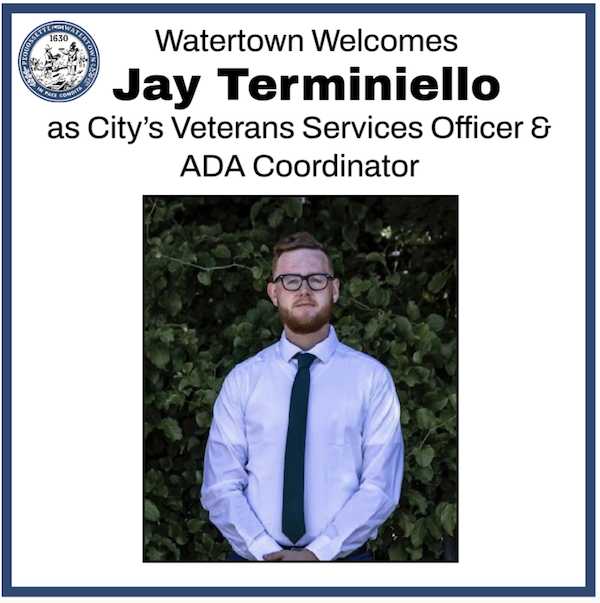 Watertown Hires New Veterans Services Officer, Who Will Also Serve as the ADA Coordinator