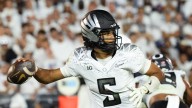 Oregon moves to No. 2 behind Buckeyes in AP poll; Rebels, Sooners join top 5; Alabama back in top 10