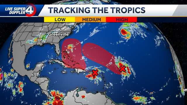 Humberto forms in the tropics, will likely interact with secondary system