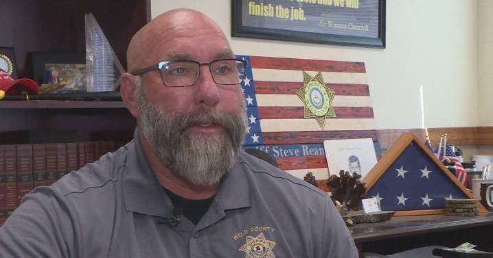 Steve Reams, term-limited sheriff in Colorado's Weld County, announces bid for different county office