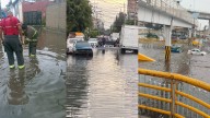 Lluvias provocan caos vial en municipios mexiquenses