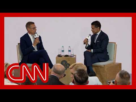 Finnish president on how he got Trump's ear
