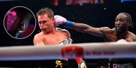 Detención a punta de pistola y acusación de racismo: el video del tenso episodio de Crawford tras destronar a Canelo Álvarez