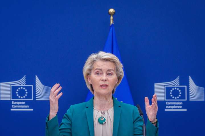 Presunto ataque de interferencia ruso dejó sin GPS al avión de Von der Leyen en Bulgaria