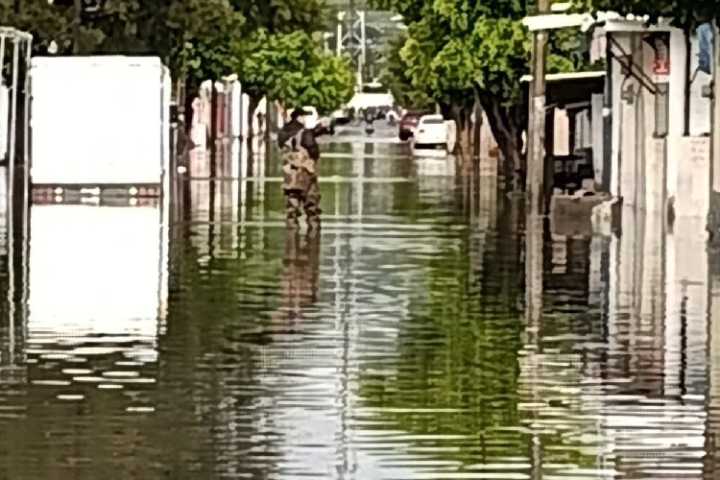 Ocotlán amanece con nuevas inundaciones en varias colonias