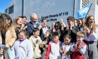 Alak y Kicillof inauguraron una escuela en Olmos y lanzaron un programa de salud para estudiantes