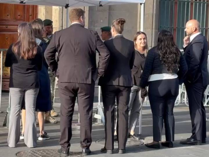 Equipo de Mark Carney llega a Palacio Nacional; alista visita del primer ministro de Canadá